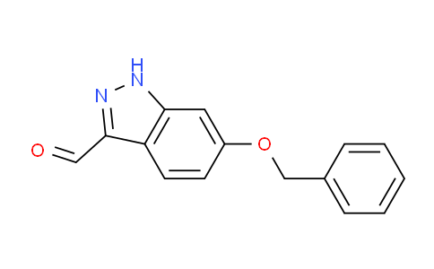 CAS No. 885271-39-6, 6-(Benzyloxy)-1H-indazole-3-carbaldehyde