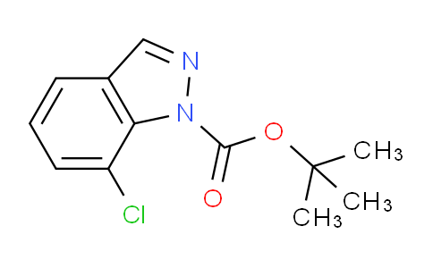 CAS No. 1337881-45-4, tert-Butyl 7-chloro-1H-indazole-1-carboxylate