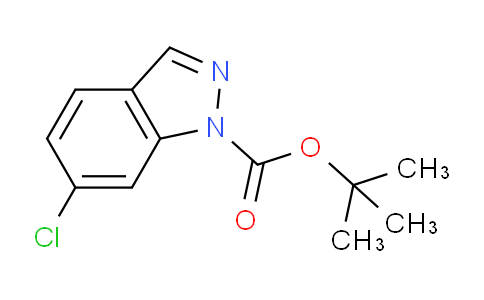 CAS No. 1260888-96-7, tert-Butyl 6-chloro-1H-indazole-1-carboxylate