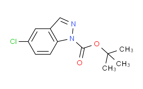 CAS No. 1337880-35-9, tert-Butyl 5-chloro-1H-indazole-1-carboxylate
