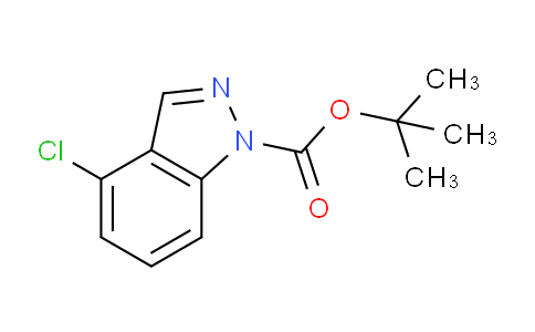 CAS No. 1252572-23-8, tert-Butyl 4-chloro-1H-indazole-1-carboxylate
