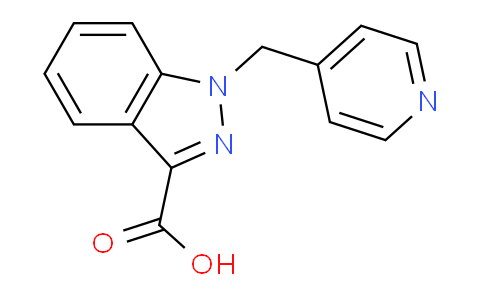 CAS No. 920019-75-6, 1-(Pyridin-4-ylmethyl)-1H-indazole-3-carboxylic acid