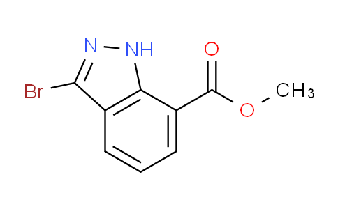 CAS No. 1257535-37-7, Methyl 3-bromo-1H-indazole-7-carboxylate