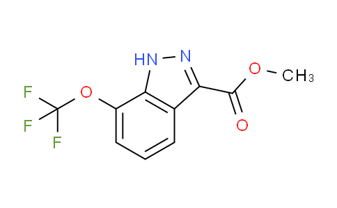 CAS No. 1086392-22-4, Methyl 7-(trifluoromethoxy)-1H-indazole-3-carboxylate