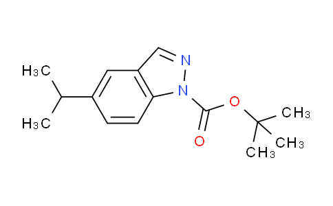 CAS No. 1447949-28-1, tert-Butyl 5-isopropyl-1H-indazole-1-carboxylate