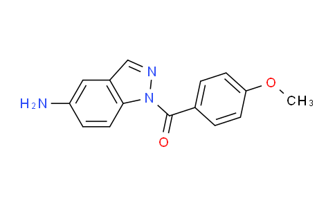 CAS No. 23856-24-8, (5-Amino-1H-indazol-1-yl)(4-methoxyphenyl)methanone