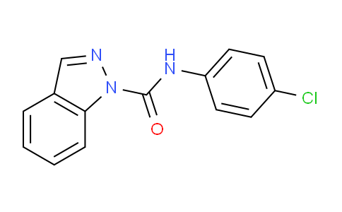 CAS No. 89331-90-8, N-(4-Chlorophenyl)-1H-indazole-1-carboxamide