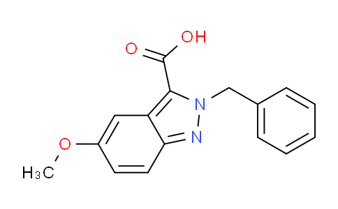 CAS No. 1316217-46-5, 2-Benzyl-5-methoxy-2H-indazole-3-carboxylic acid