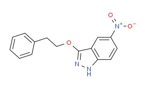 CAS No. 1365942-40-0, 5-Nitro-3-phenethoxy-1H-indazole