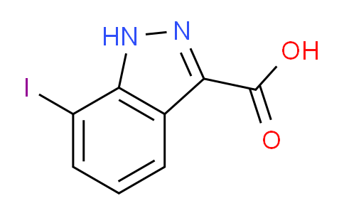 CAS No. 1260657-38-2, 7-Iodo-1H-indazole-3-carboxylic acid