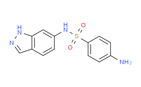 CAS No. 13744-68-8, 4-Amino-N-(1H-indazol-6-yl)benzenesulfonamide