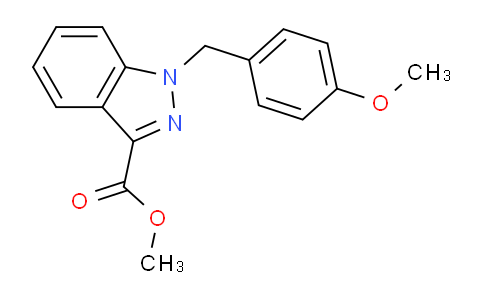 CAS No. 441717-61-9, Methyl 1-(4-methoxybenzyl)-1H-indazole-3-carboxylate