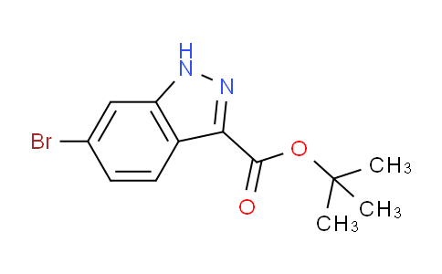 CAS No. 865887-15-6, tert-Butyl 6-bromo-1H-indazole-3-carboxylate