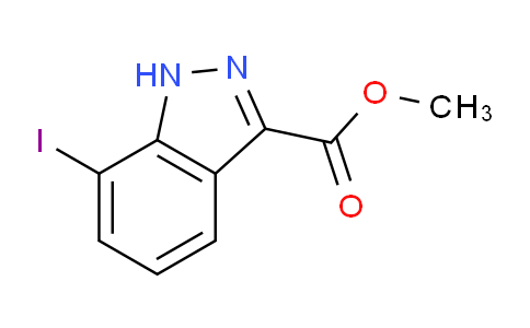 CAS No. 1360943-10-7, Methyl 7-iodo-1H-indazole-3-carboxylate