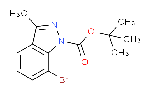 CAS No. 1935509-52-6, tert-Butyl 7-bromo-3-methyl-1H-indazole-1-carboxylate