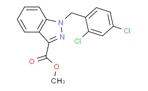 CAS No. 252025-50-6, Methyl 1-(2,4-dichlorobenzyl)-1H-indazole-3-carboxylate