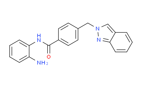 CAS No. 920314-26-7, 4-((2H-Indazol-2-yl)methyl)-N-(2-aminophenyl)benzamide