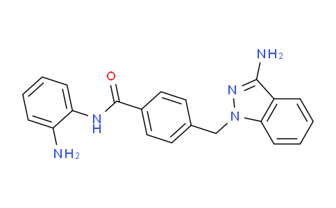 CAS No. 920315-57-7, 4-((3-Amino-1H-indazol-1-yl)methyl)-N-(2-aminophenyl)benzamide