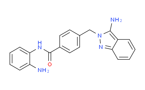 CAS No. 920315-49-7, 4-((3-Amino-2H-indazol-2-yl)methyl)-N-(2-aminophenyl)benzamide