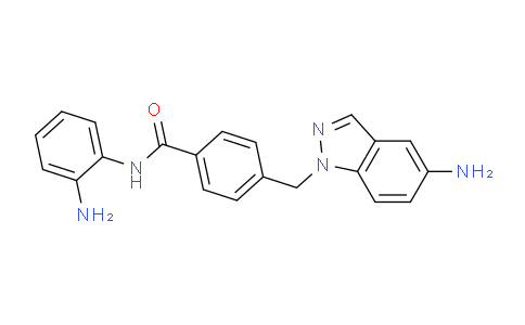 CAS No. 920314-32-5, 4-((5-Amino-1H-indazol-1-yl)methyl)-N-(2-aminophenyl)benzamide