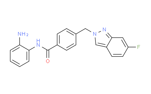 CAS No. 920314-92-7, N-(2-Aminophenyl)-4-((6-fluoro-2H-indazol-2-yl)methyl)benzamide