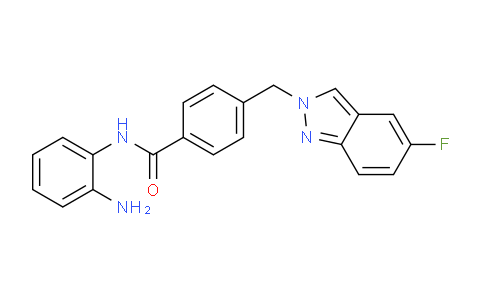 CAS No. 920314-96-1, N-(2-Aminophenyl)-4-((5-fluoro-2H-indazol-2-yl)methyl)benzamide