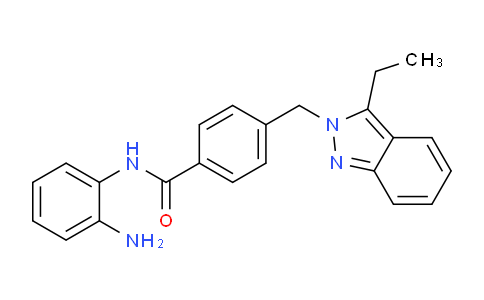 CAS No. 920315-34-0, N-(2-Aminophenyl)-4-((3-ethyl-2H-indazol-2-yl)methyl)benzamide