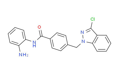 CAS No. 920315-19-1, N-(2-Aminophenyl)-4-((3-chloro-1H-indazol-1-yl)methyl)benzamide