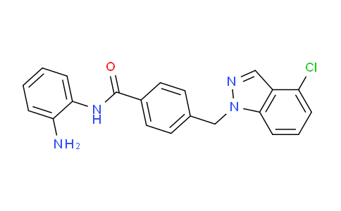 CAS No. 920315-01-1, N-(2-Aminophenyl)-4-((4-chloro-1H-indazol-1-yl)methyl)benzamide