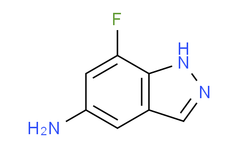 CAS No. 1105175-07-2, 7-fluoro-1H-indazol-5-amine