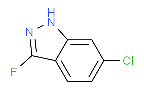 CAS No. 2385330-62-9, 6-chloro-3-fluoro-1H-indazole