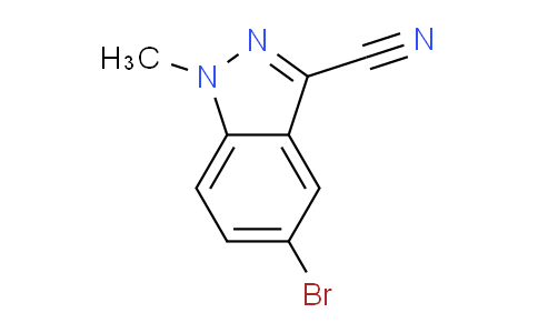 CAS No. 1352537-99-5, 5-bromo-1-methyl-1H-indazole-3-carbonitrile