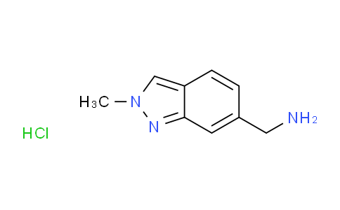 CAS No. 2173992-05-5, 1-(2-methyl-2H-indazol-6-yl)methanamine hydrochloride