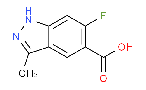 CAS No. 1360964-01-7, 6-fluoro-3-methyl-1H-indazole-5-carboxylic acid