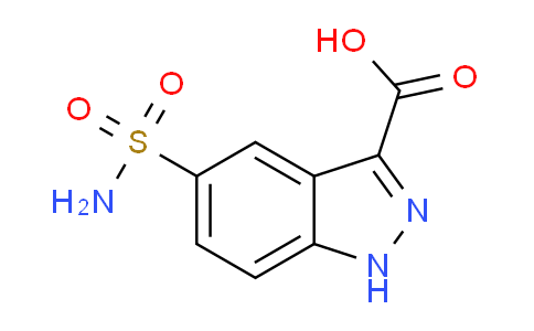 CAS No. 1448314-67-7, 5-sulfamoyl-1H-indazole-3-carboxylic acid