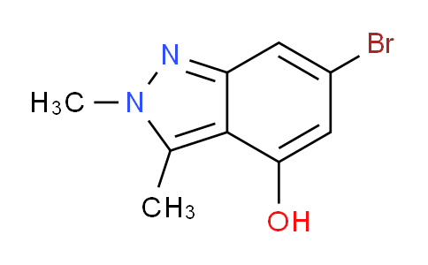 CAS No. 2088840-54-2, 6-bromo-2,3-dimethyl-2H-indazol-4-ol
