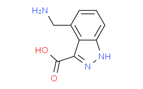 CAS No. 1784976-48-2, 4-(aminomethyl)-1H-indazole-3-carboxylic acid