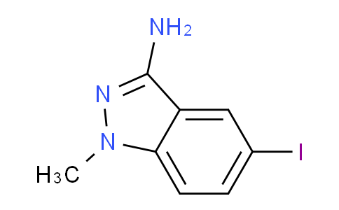 CAS No. 1227955-23-8, 5-iodo-1-methyl-1H-indazol-3-amine