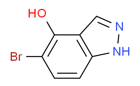CAS No. 1638763-63-9, 5-bromo-1H-indazol-4-ol