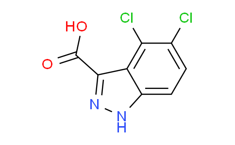 CAS No. 1521015-27-9, 4,5-dichloro-1H-indazole-3-carboxylic acid