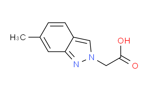 CAS No. 1239759-08-0, 2-(6-methyl-2H-indazol-2-yl)acetic acid