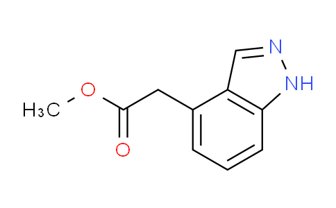 CAS No. 1357945-60-8, methyl 2-(1H-indazol-4-yl)acetate
