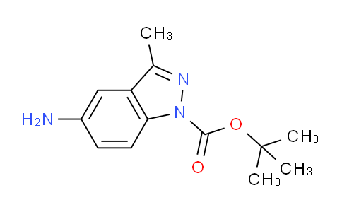 CAS No. 599183-32-1, tert-butyl 5-amino-3-methyl-1H-indazole-1-carboxylate