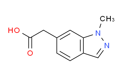 CAS No. 1337880-00-8, 2-(1-methyl-1H-indazol-6-yl)acetic acid
