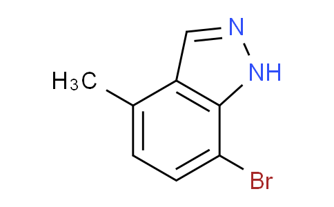 CAS No. 1257535-46-8, 7-bromo-4-methyl-1H-indazole