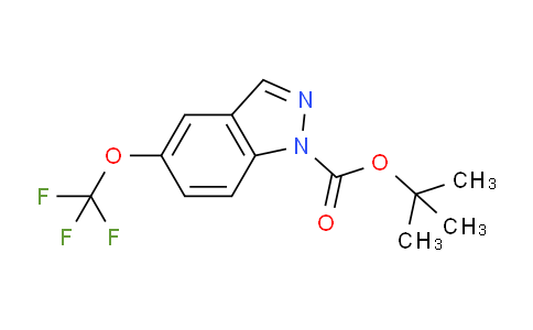 CAS No. 1346521-27-4, tert-butyl 5-(trifluoromethoxy)-1H-indazole-1-carboxylate