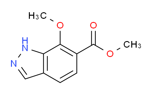 CAS No. 907190-29-8, methyl 7-methoxy-1H-indazole-6-carboxylate