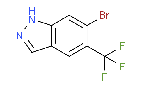 CAS No. 1396762-44-9, 6-bromo-5-(trifluoromethyl)-1H-indazole