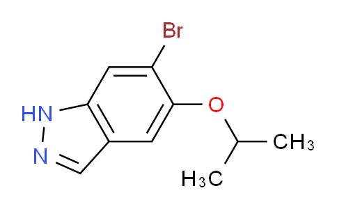 CAS No. 1374651-77-0, 6-bromo-5-isopropoxy-1H-indazole