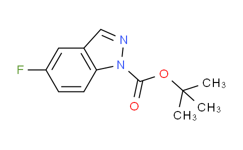 CAS No. 1167418-10-1, tert-butyl 5-fluoro-1H-indazole-1-carboxylate